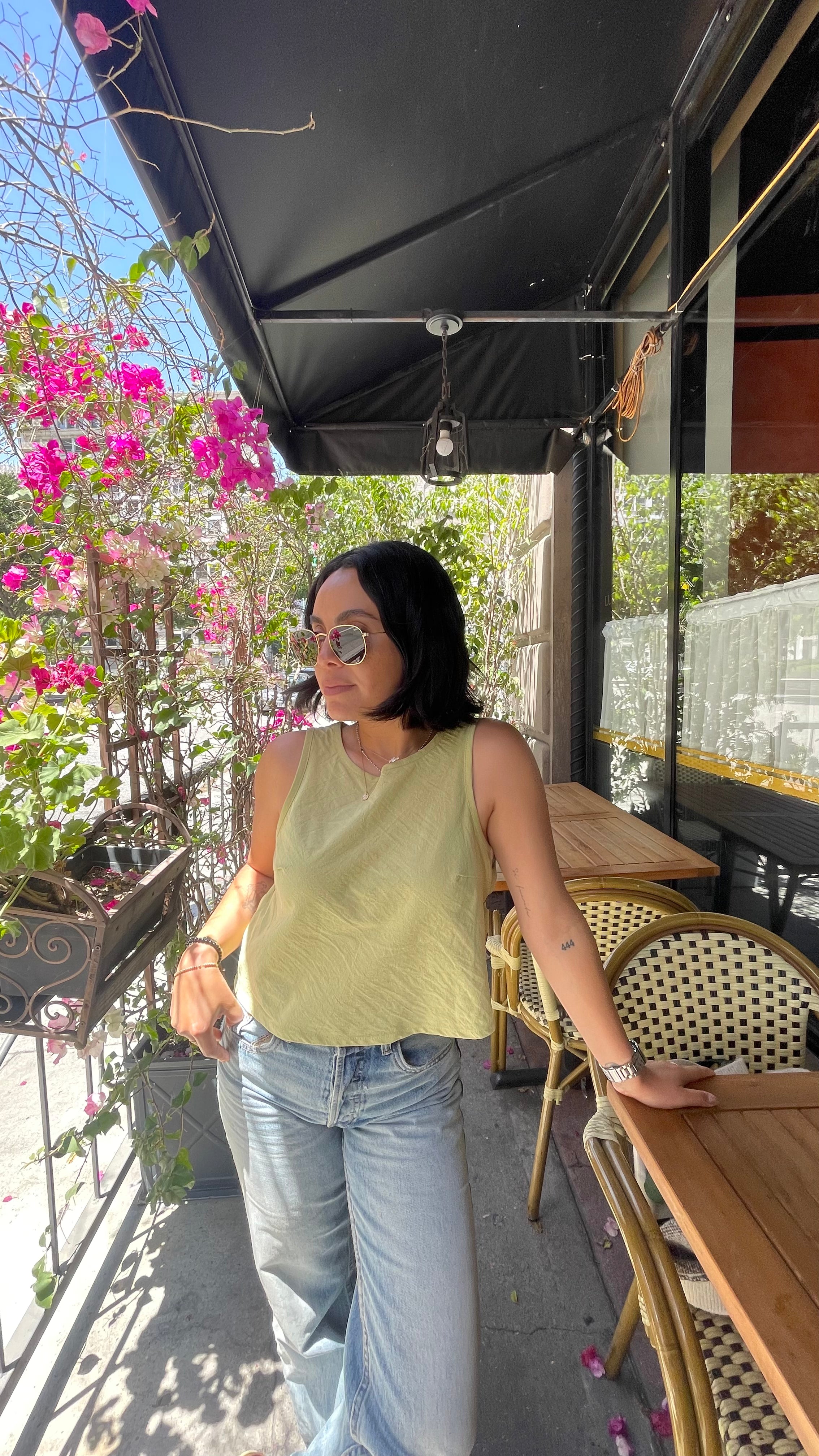 Pistachio Crop Top