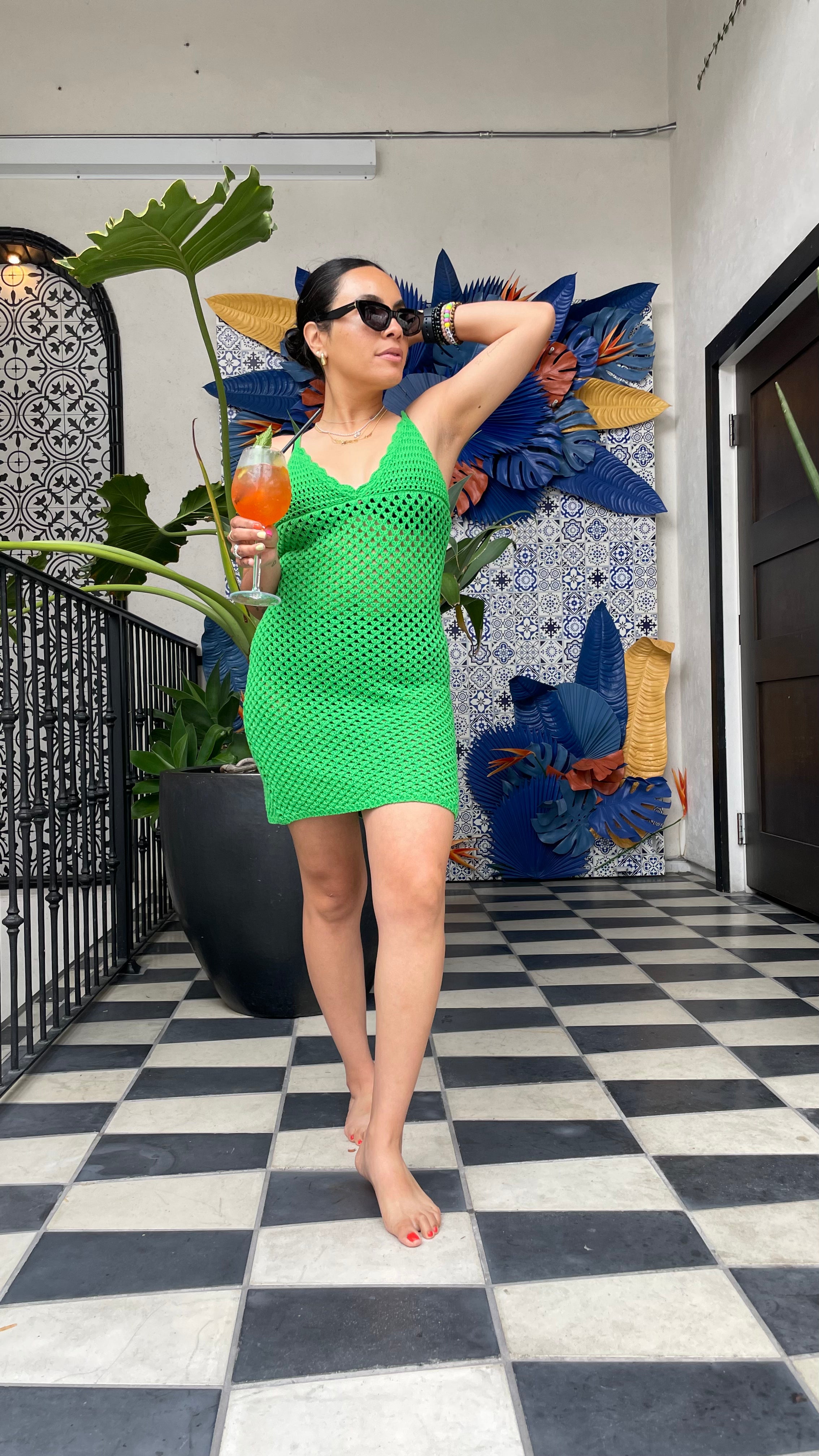 Vacay Vibes Crochet Dress