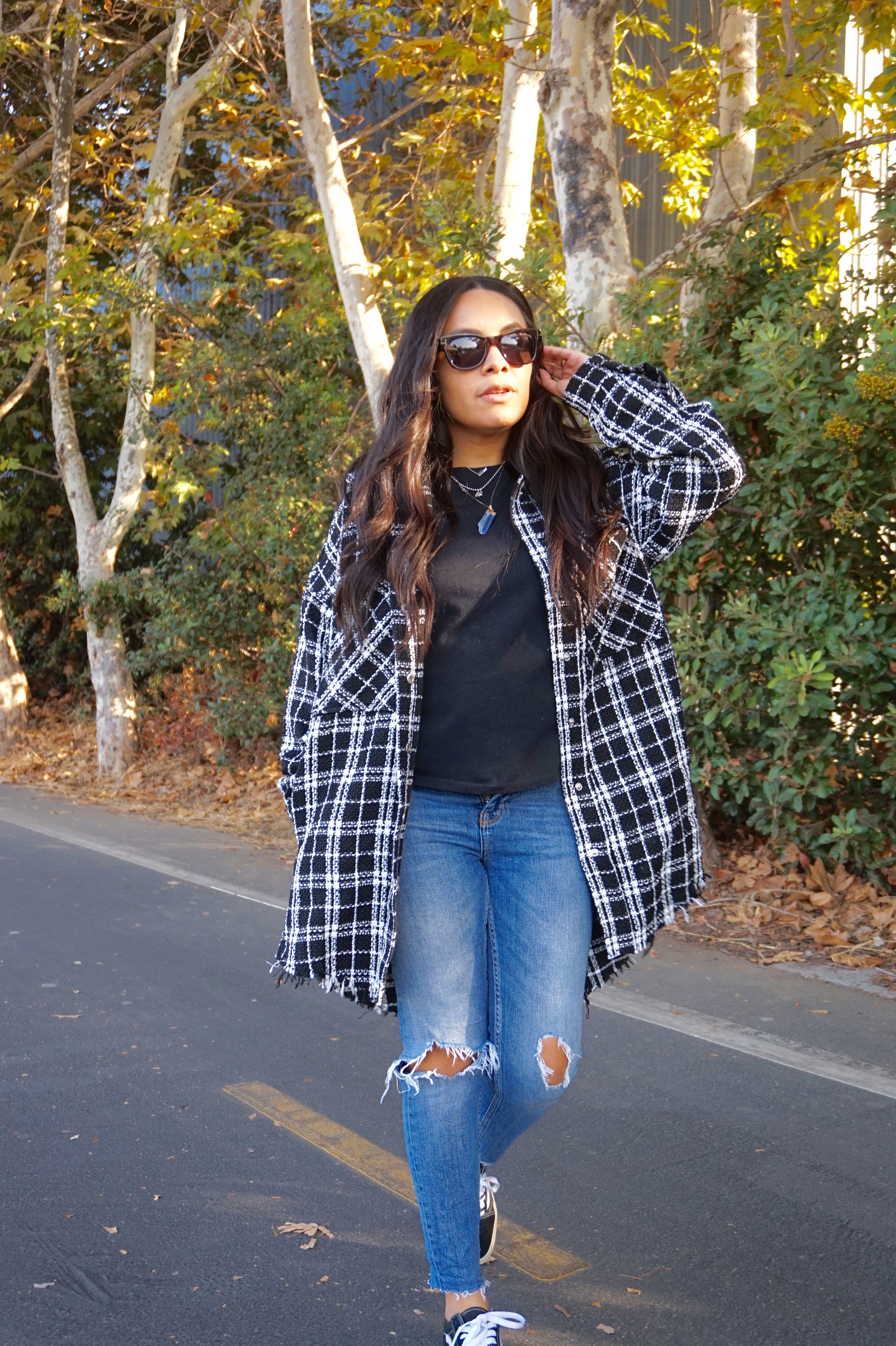 Fall Feels Tweed Jacket
