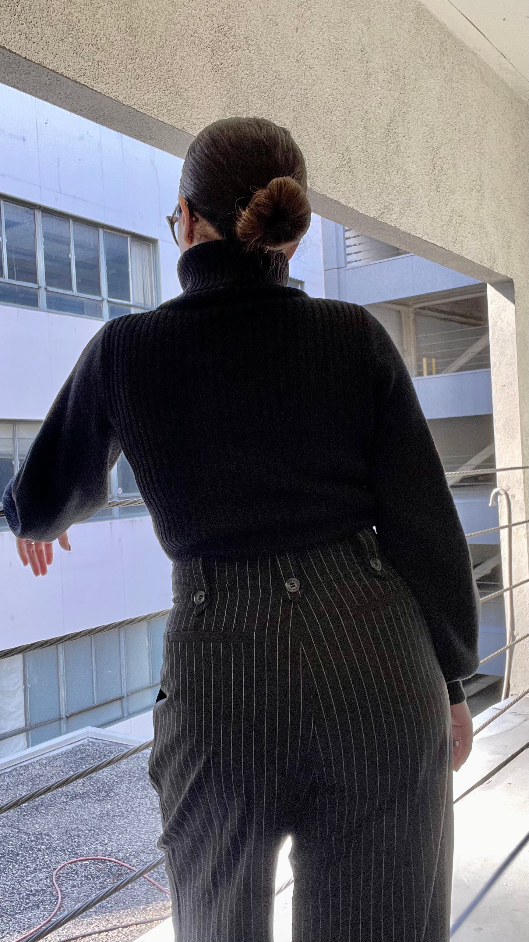 Cut-it-Out Turtleneck Sweater