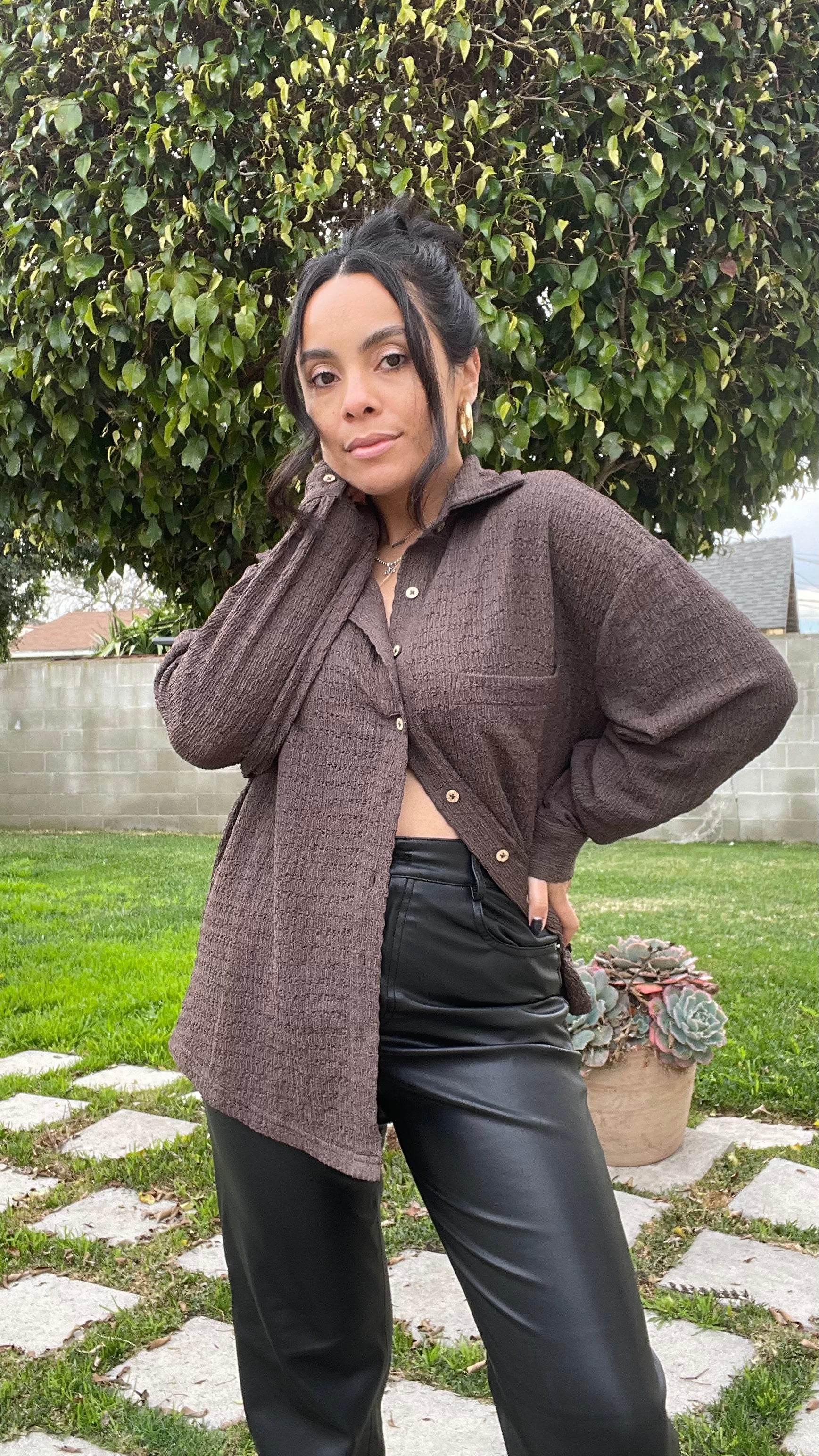 Espresso Buttondown Shirt