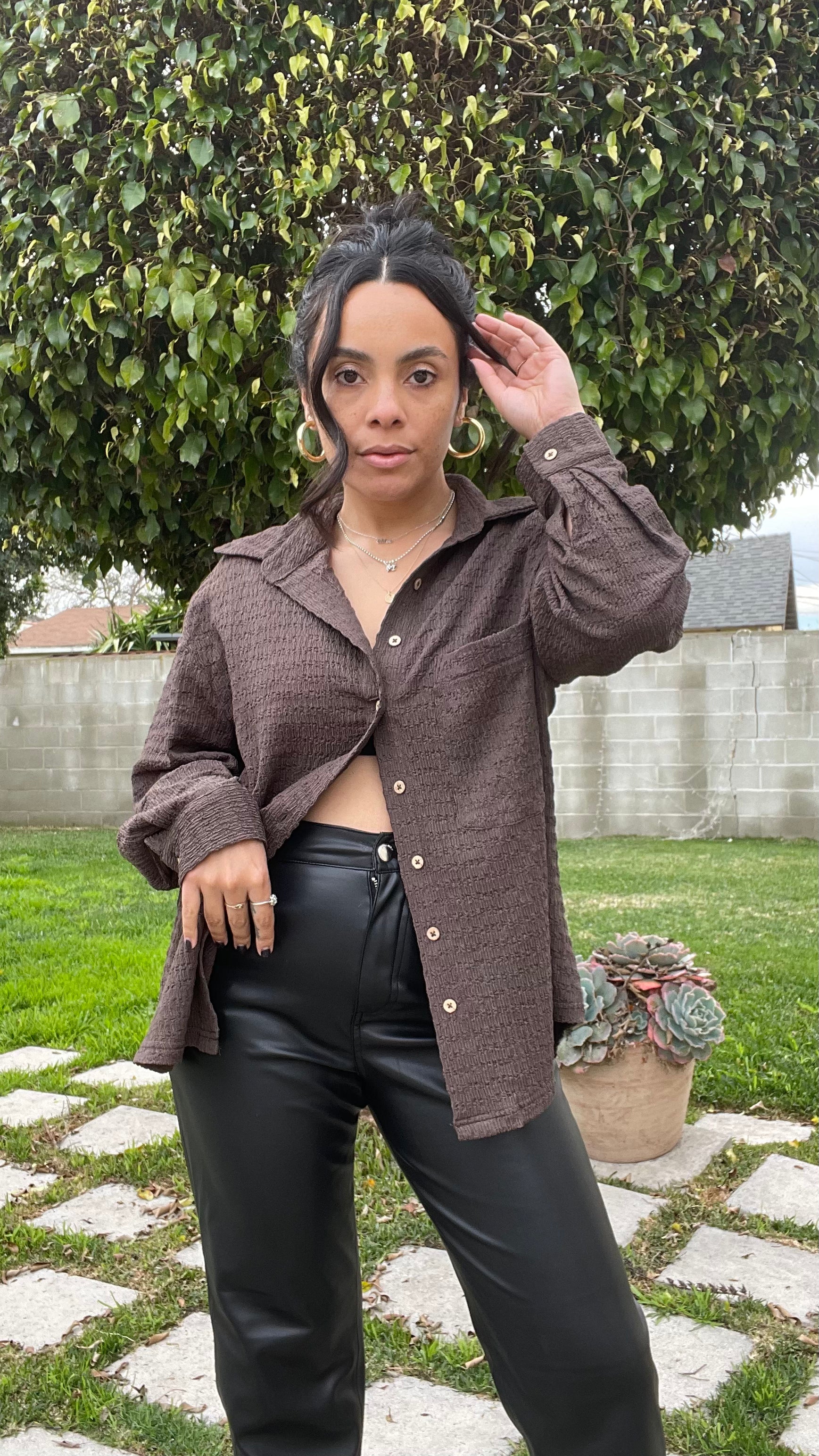 Espresso Buttondown Shirt
