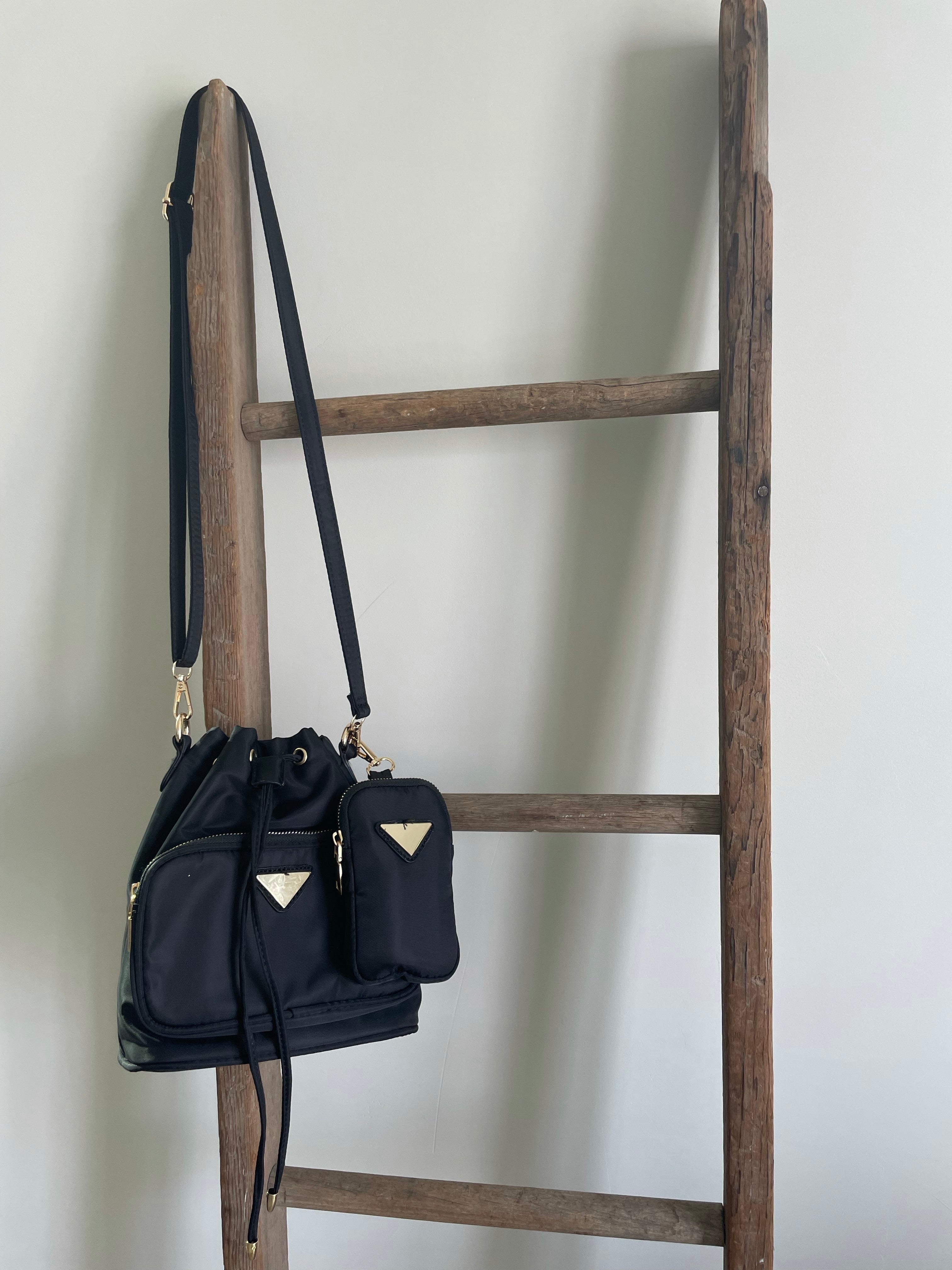 Mini Nylon Bucket Bag