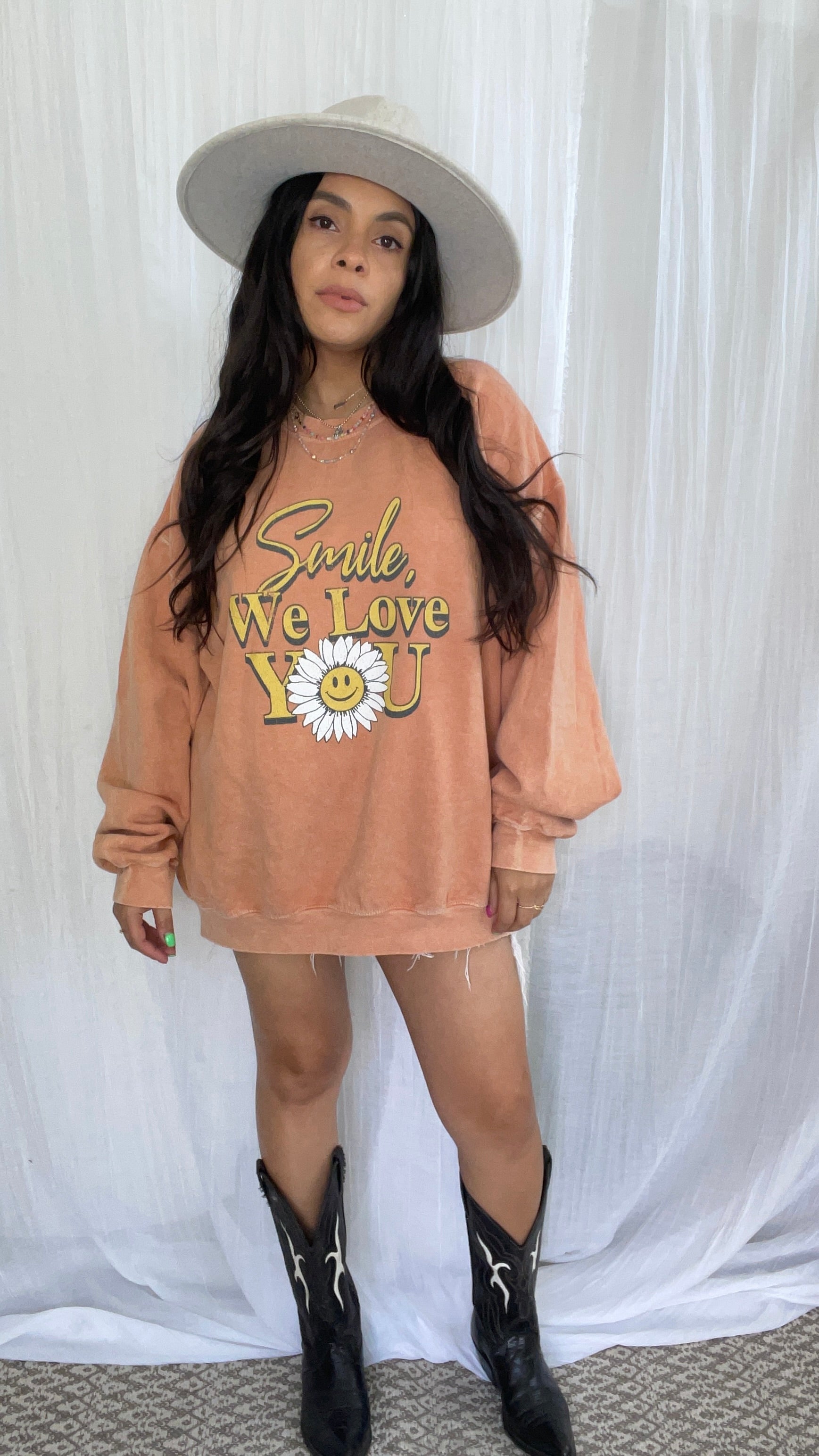 Smile, We Love You Sweatshirt