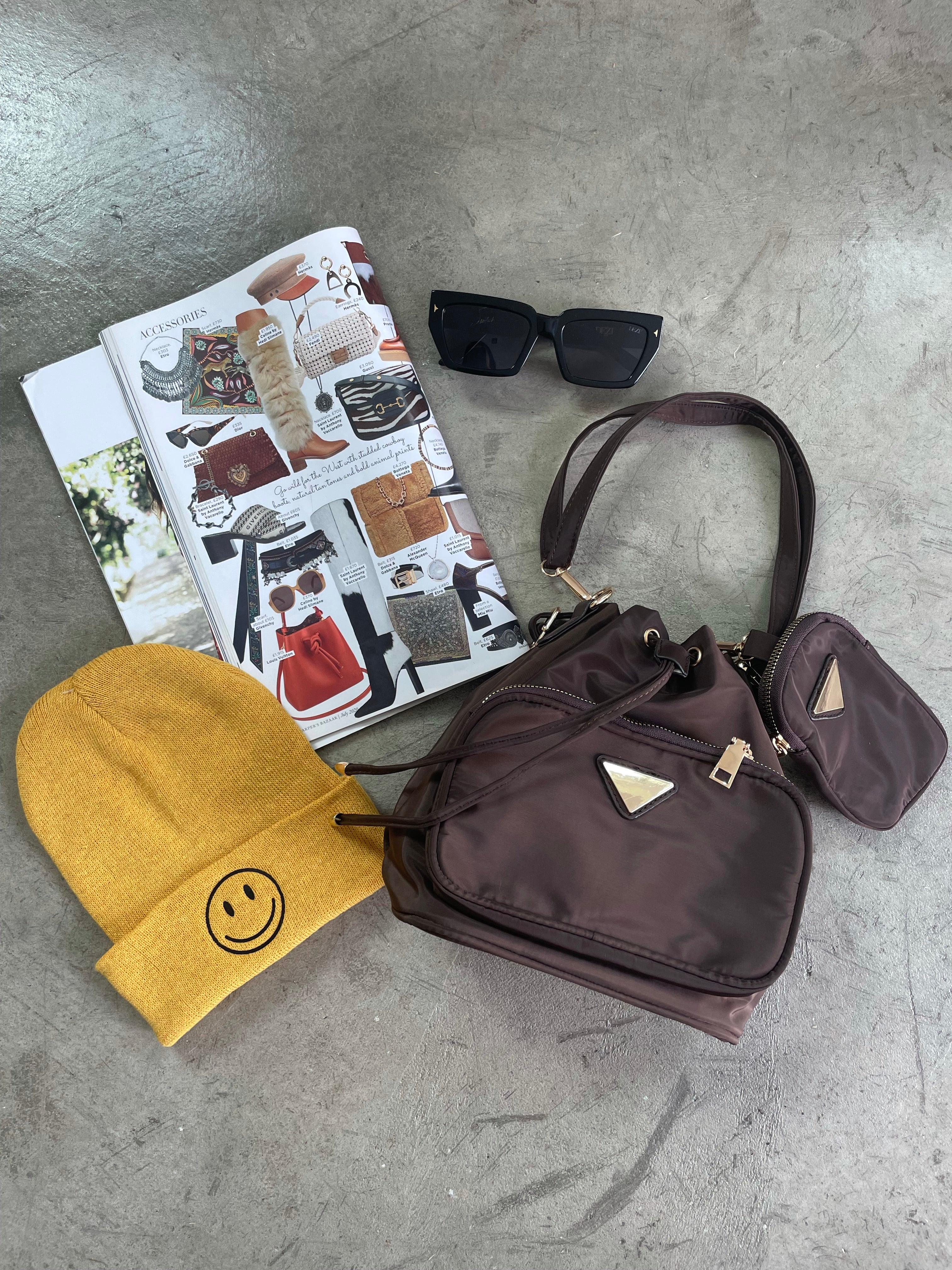 Mini Nylon Bucket Bag