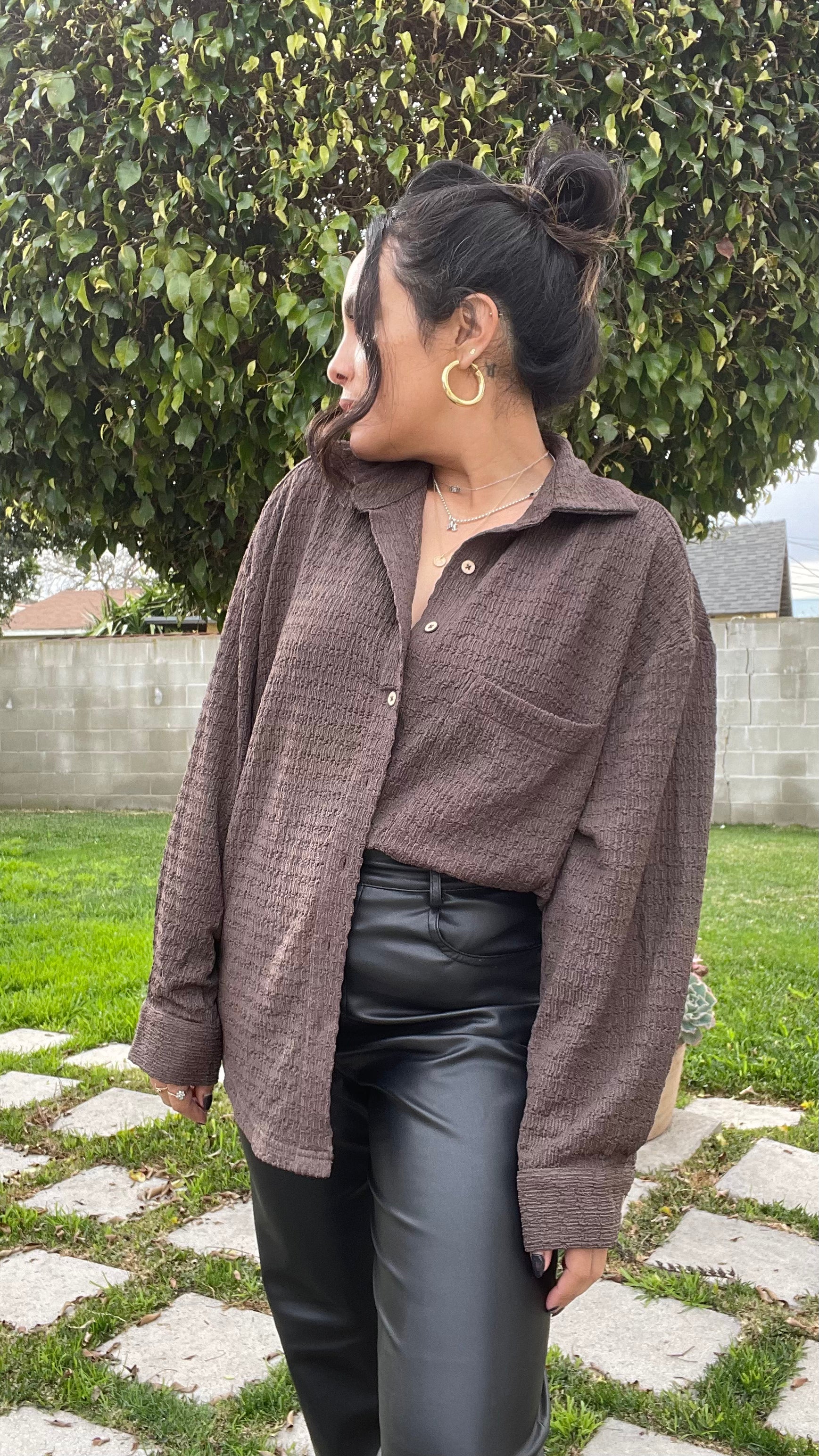 Espresso Buttondown Shirt