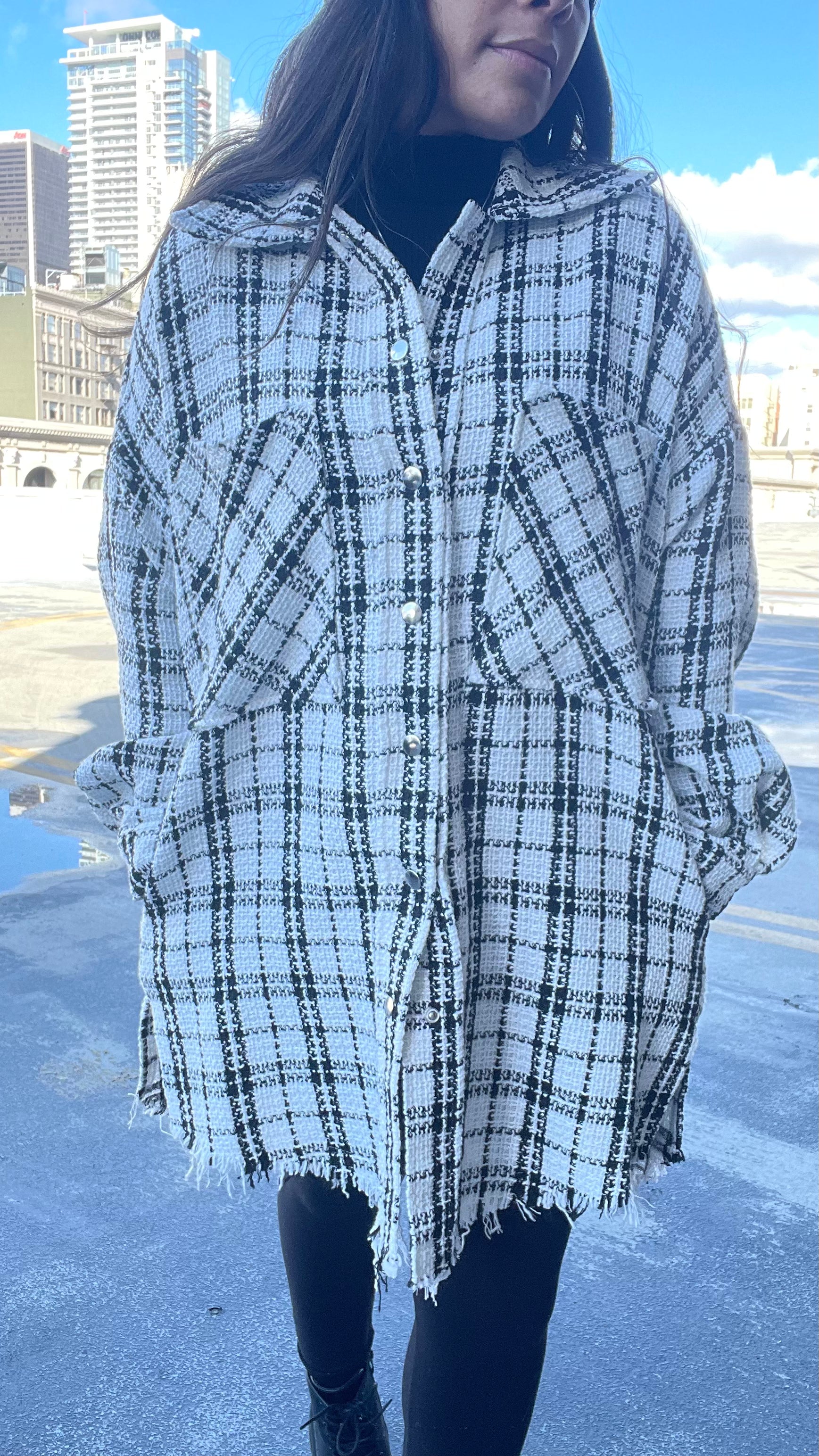 Fall Feels Tweed Jacket