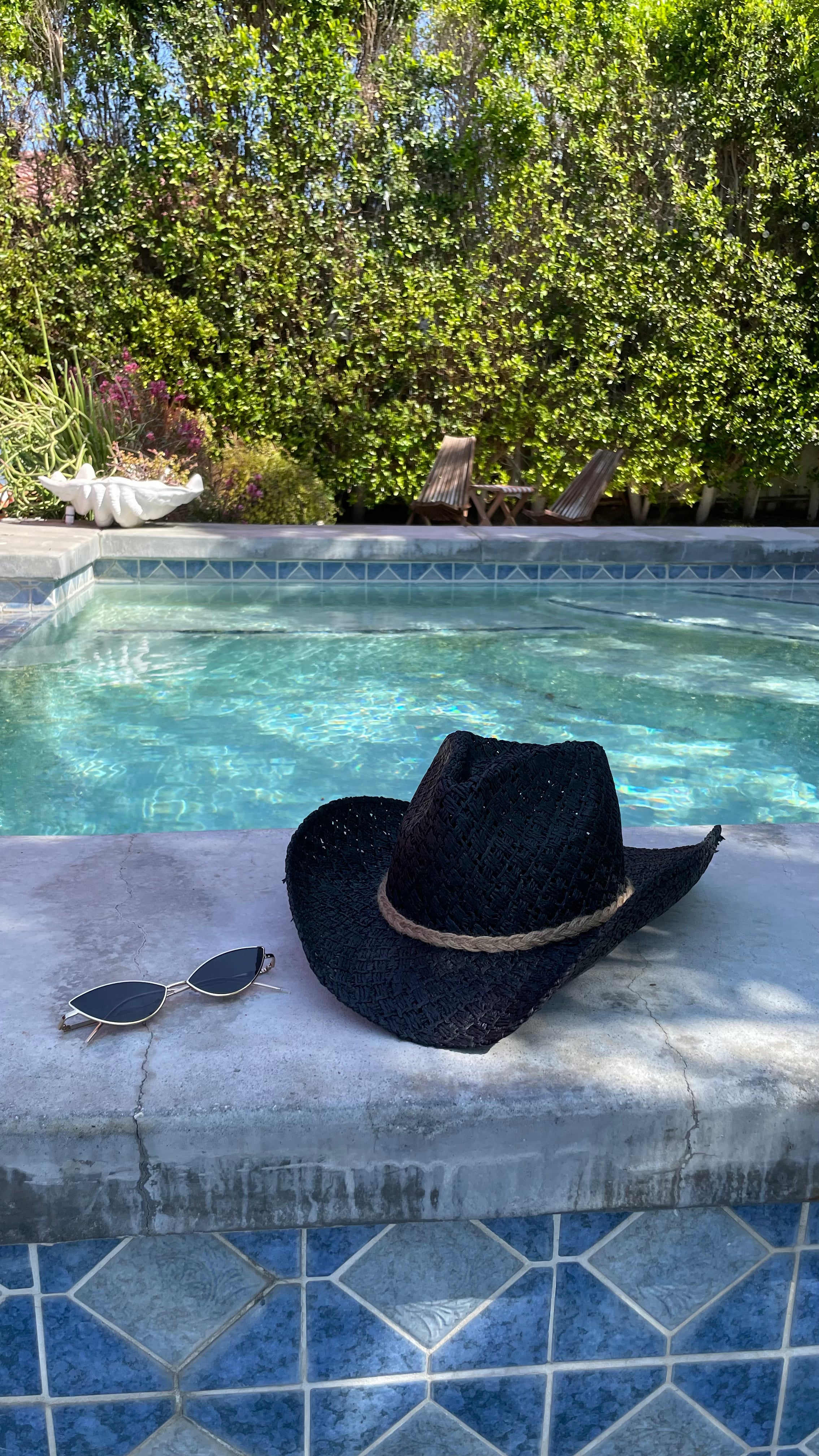 Purple Sun Cowboy Hat